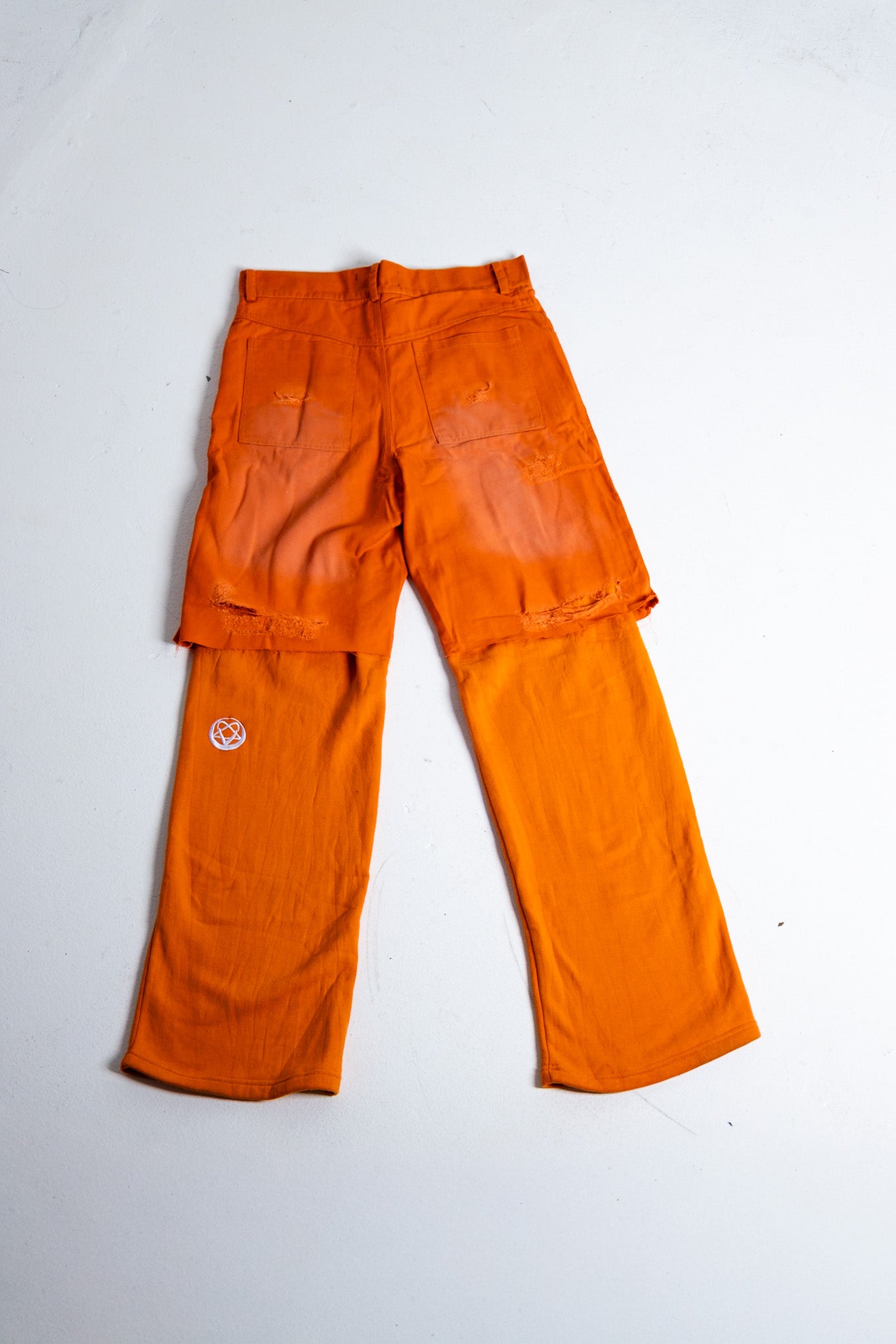 Vacant Hybrid Denim Pants ( Orange )