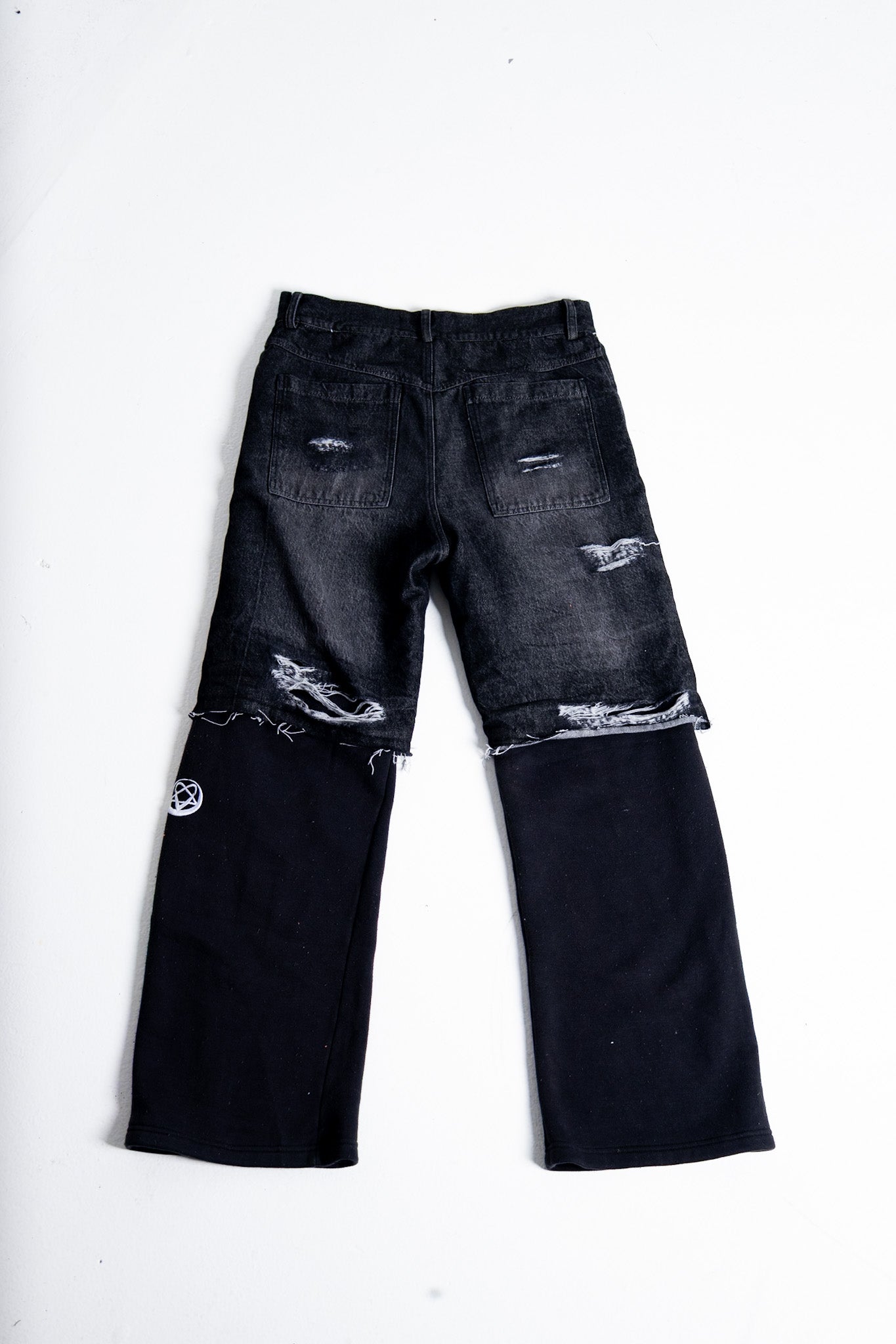 Vacant Hybrid Denim Pants ( Black )