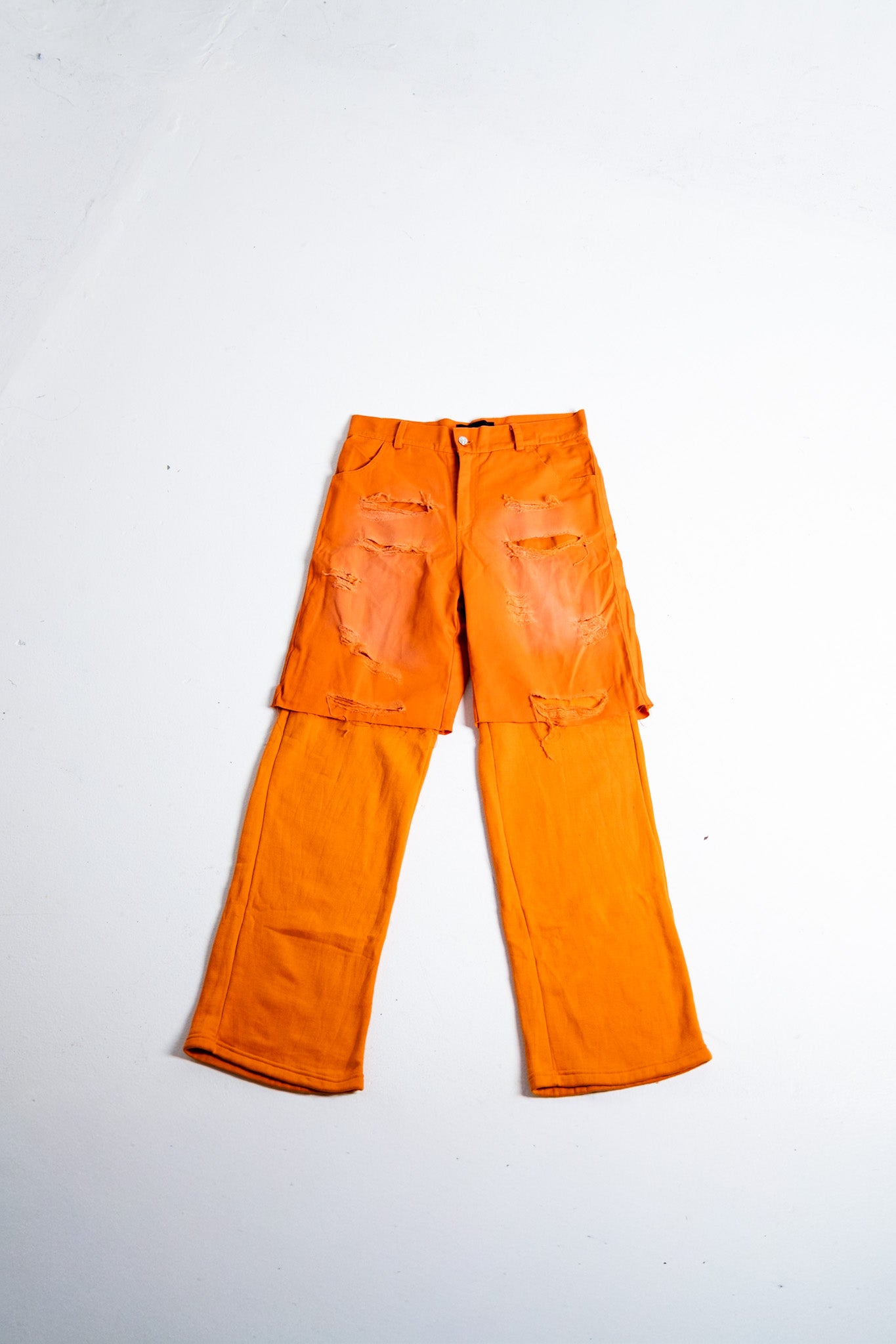 Vacant Hybrid Denim Pants ( Orange )