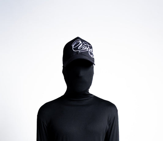Vacant Script Hat ( Black )