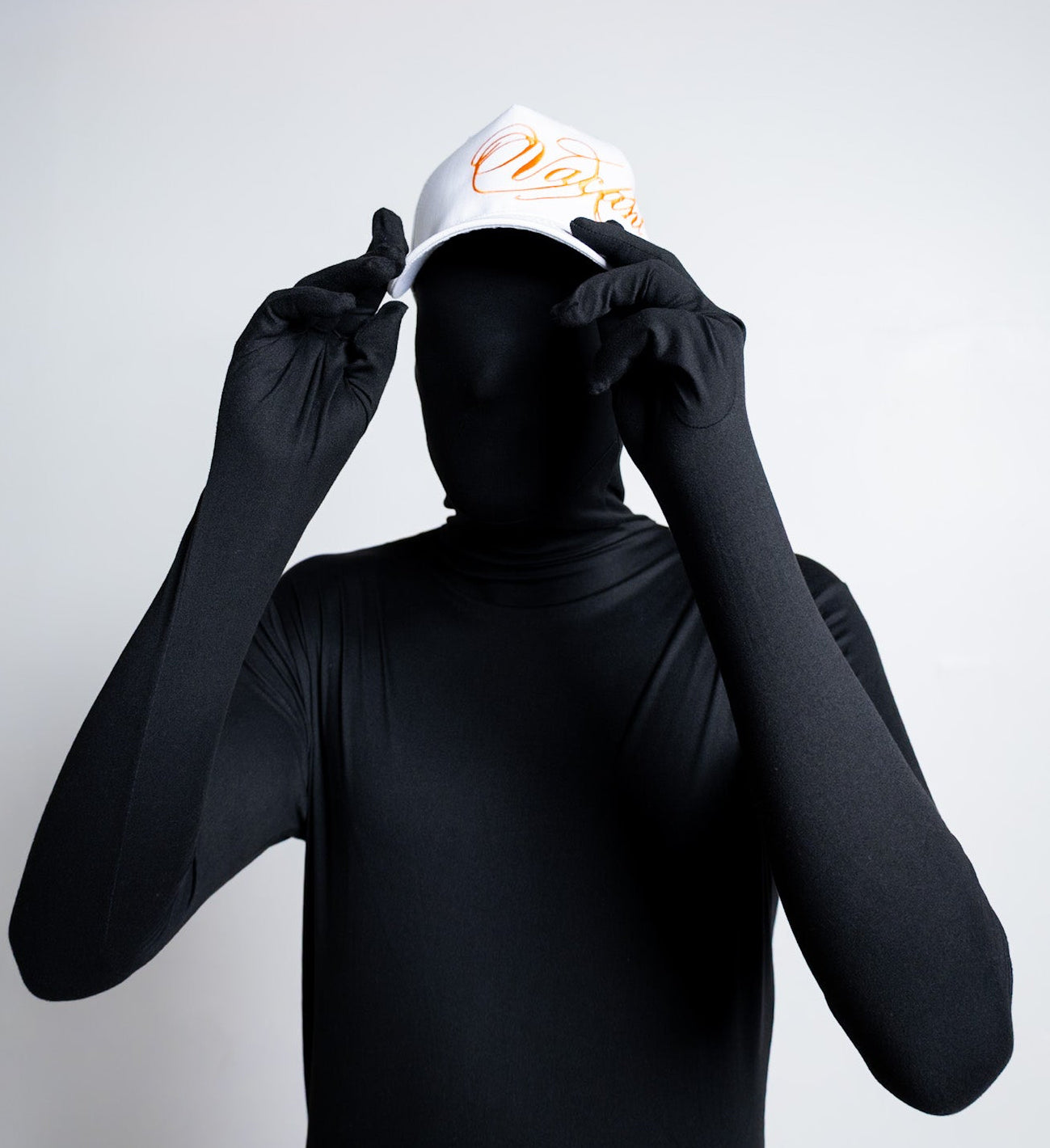 Vacant Script Hat ( White )